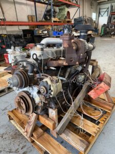 Used Isuzu 6BG1T diesel engine, view 3