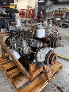 Used Isuzu 6BG1T diesel engine, view 2