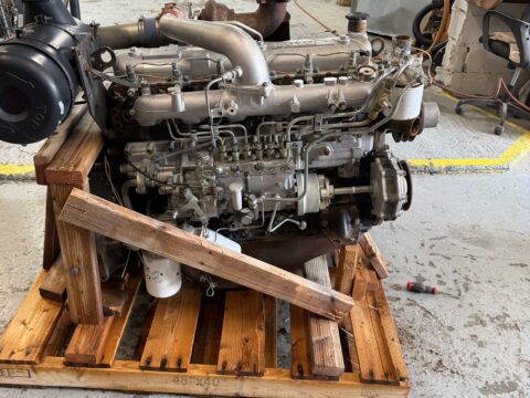 Used Isuzu 6BG1T diesel engine