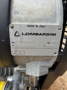 Used Lombardini 11LD626 diesel engine, view 3
