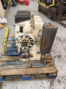 Used Hatz 3M40L diesel engine, view 3