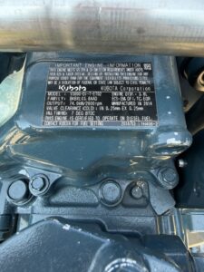 New Kubota V3800-DI-T-ET02 diesel engine, view 5